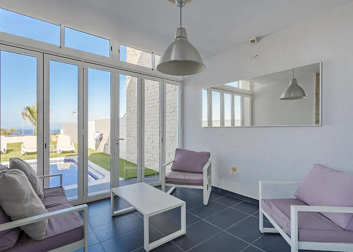 Elisabetta, Luxury With Heated Pool Ocean View In Adeje, Tenerife Вилла