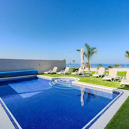 Villa Elisabetta, Luxury With Heated Pool Ocean View In Adeje, Tenerife Costa Adeje (Tenerife)