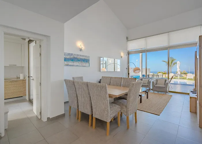 Villa Elisabetta, Luxury With Heated Pool Ocean View In Adeje, Tenerife Costa Adeje (Tenerife)